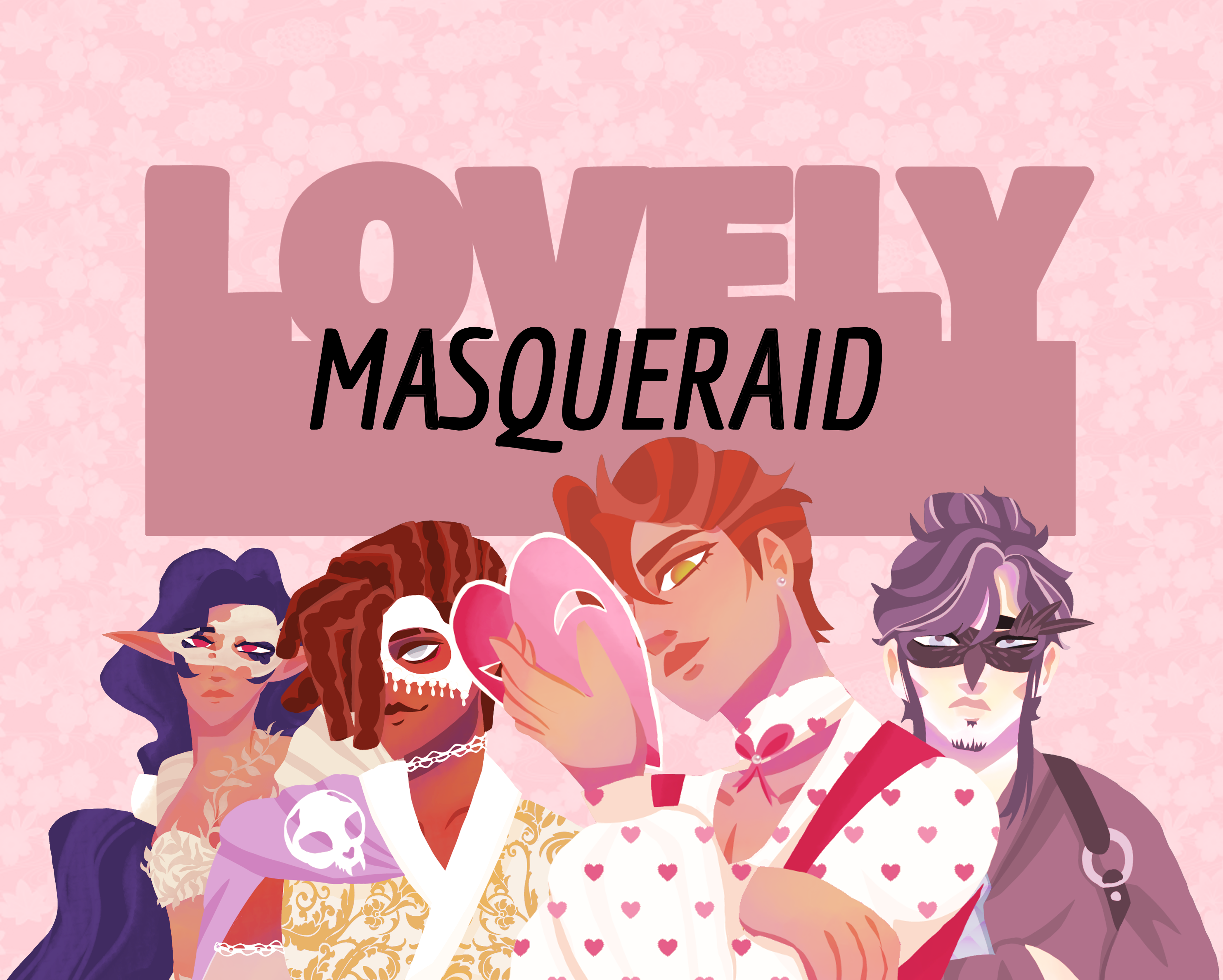 logo for Lovely Masqueraid